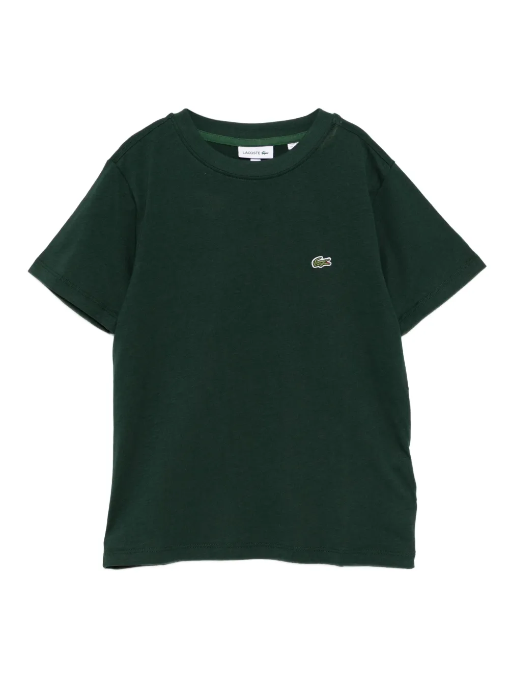 Lacoste logo-embroidered T-shirt - Verde