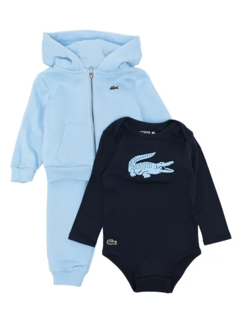 Lacoste logo-embroidered tracksuit set