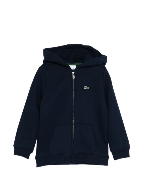 Lacoste fleece zipped hoodie