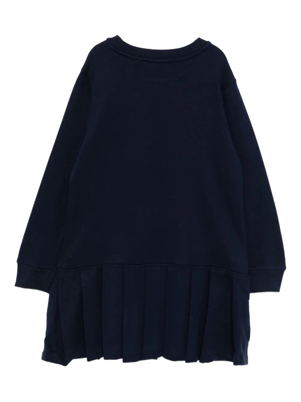 Lacoste Jurk met geborduurd logo Blauw