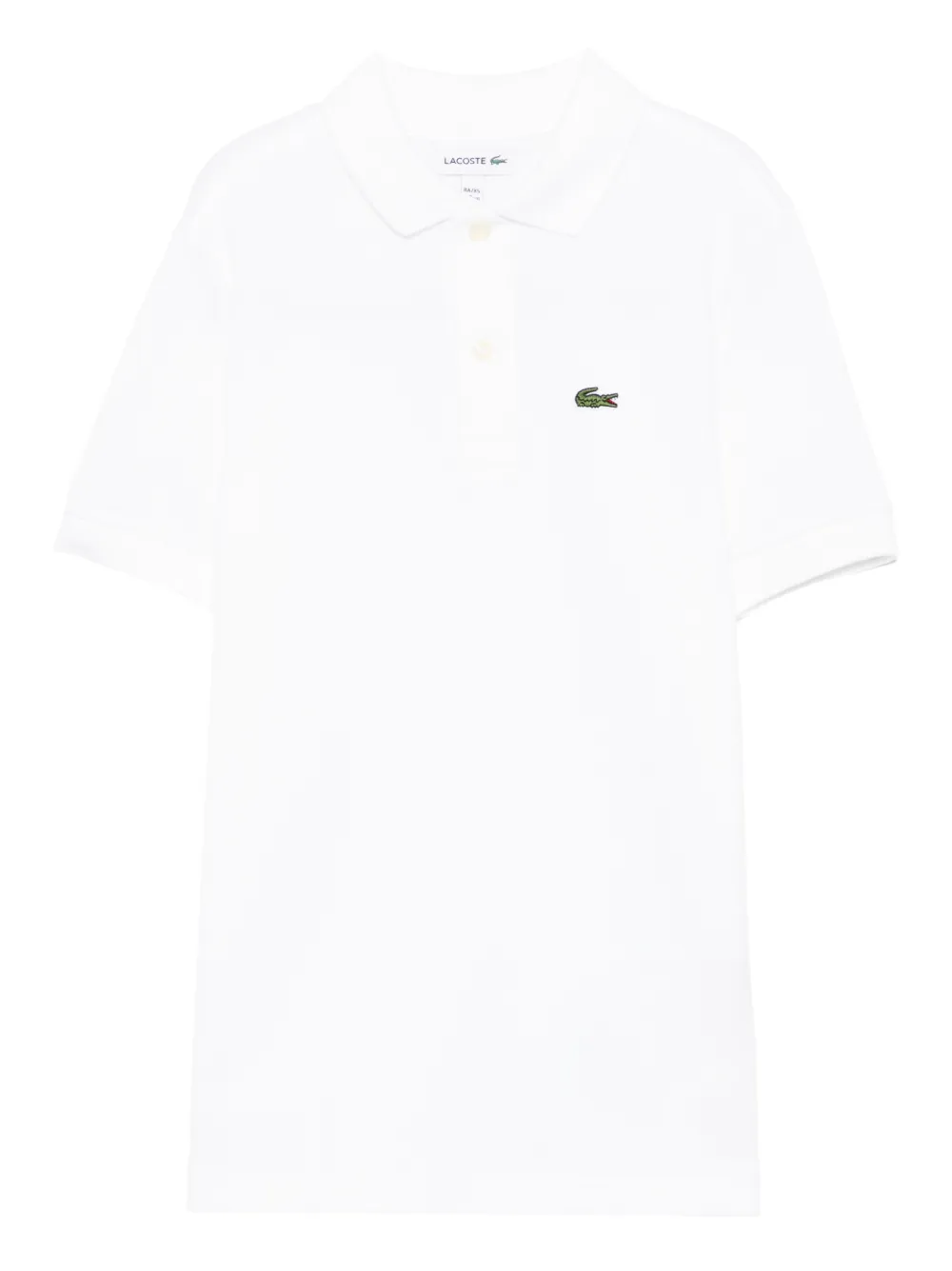 Lacoste Polo Petit in piqué - Bianco
