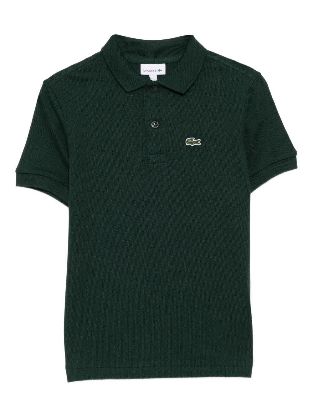 Lacoste Poloshirt met geborduurd logo Groen