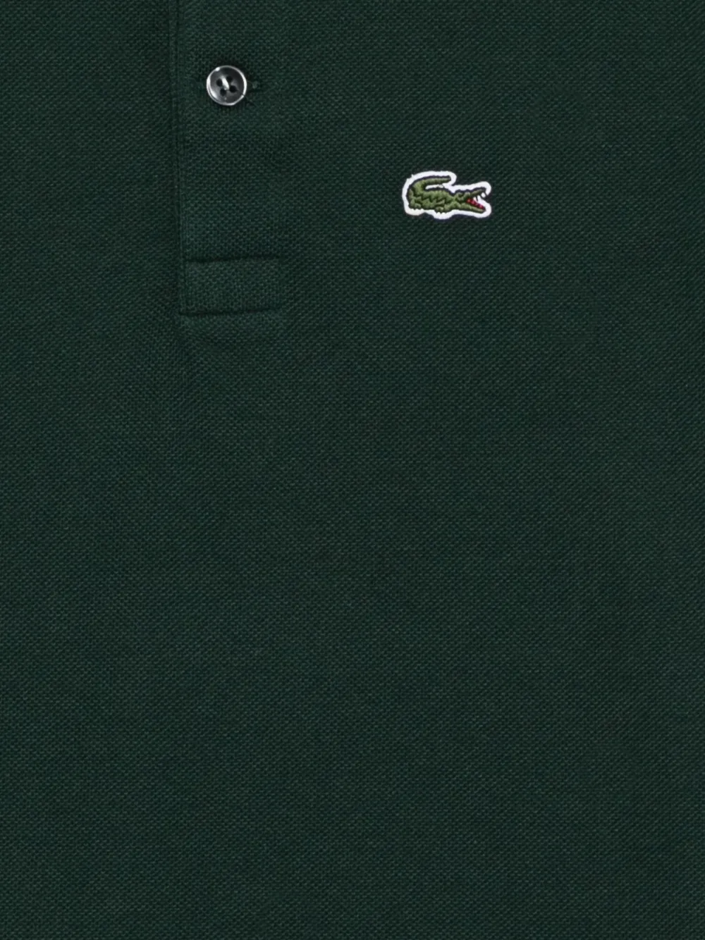 Lacoste Poloshirt met geborduurd logo Groen