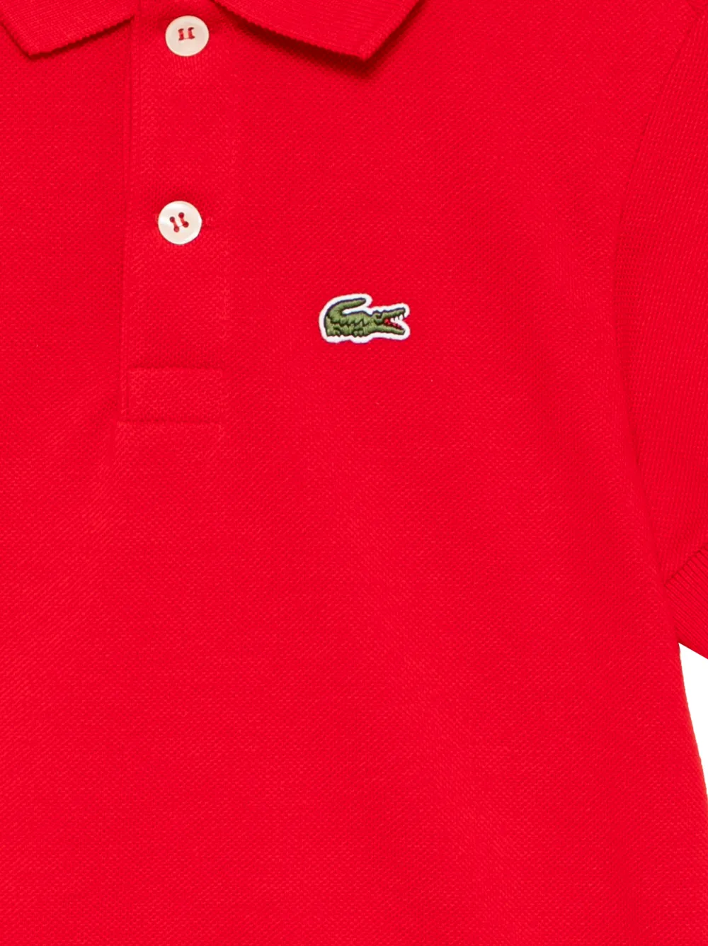 Lacoste Petit Piqué Polo Shirt In Red