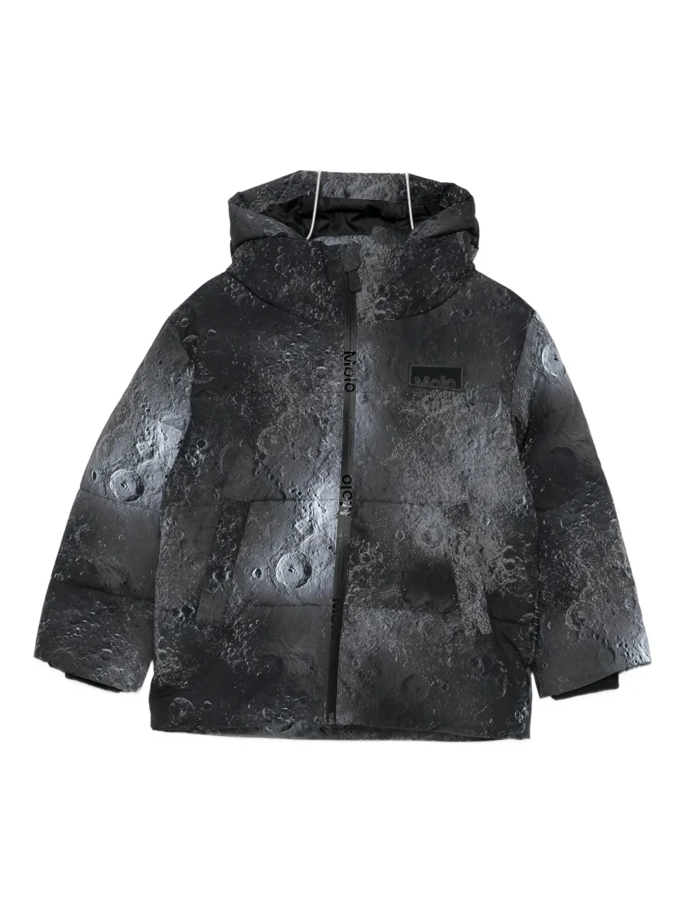 Molo Hilo Hooded Jacket In Black