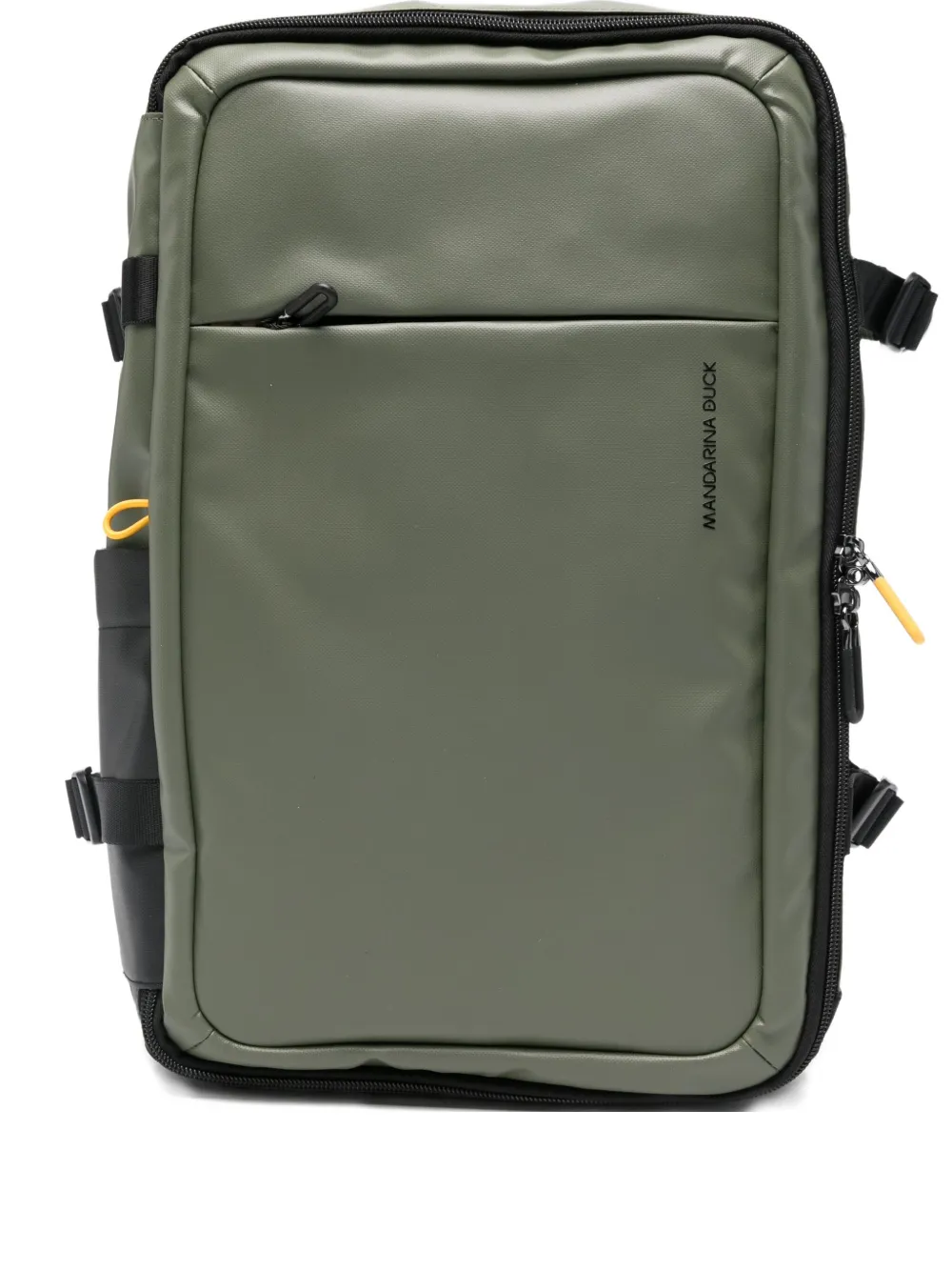Mandarina Duck Eco Coated Travel Backpack In Green