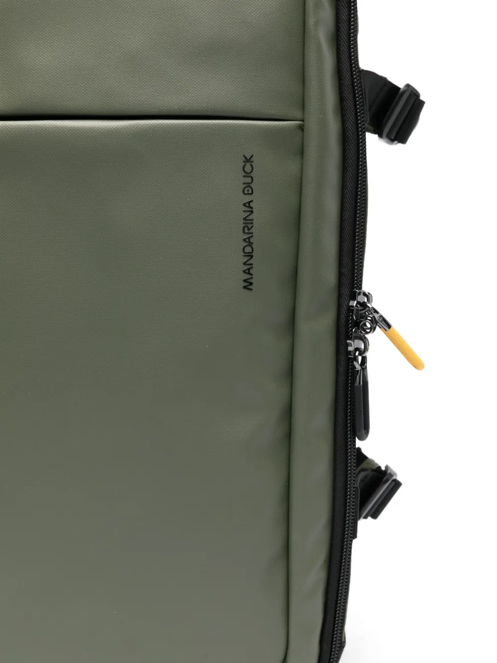 Mandarina Duck Eco Coated Travel Backpack In Green