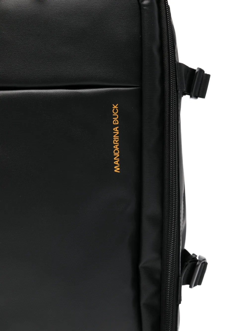 Mandarina Duck Eco Coated Travel Backpack In Black