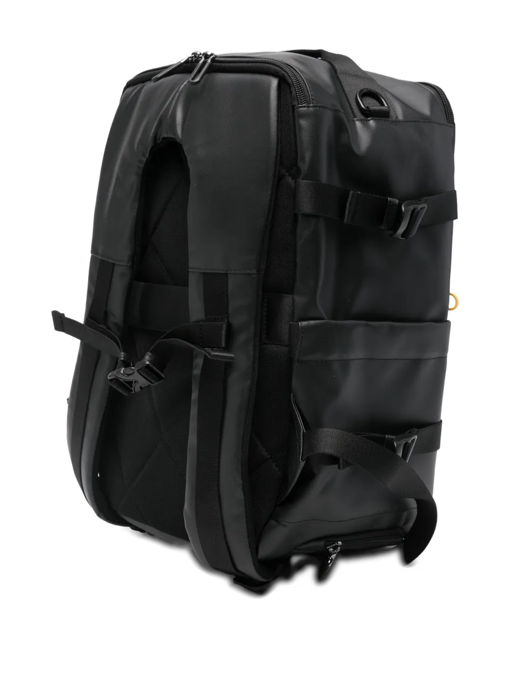 Mandarina Duck Eco Coated Travel Backpack In Black