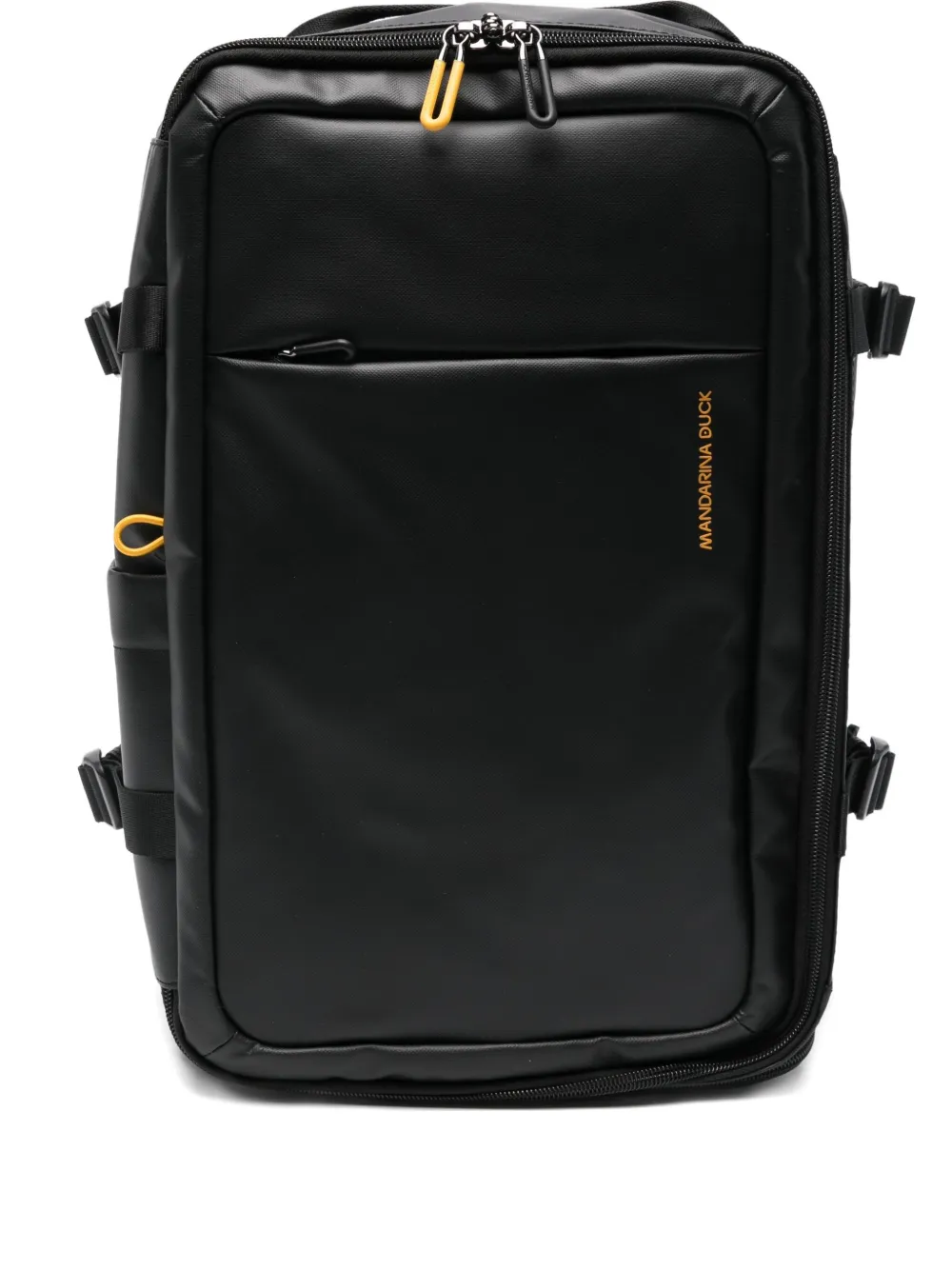 Mandarina Duck Eco Coated Travel Backpack In Black