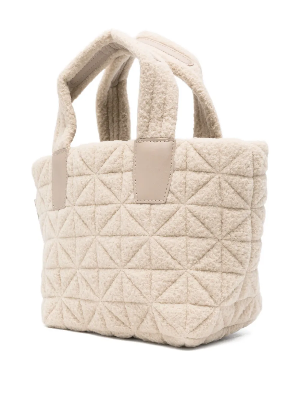 VeeCollective quilted tote bag - Beige
