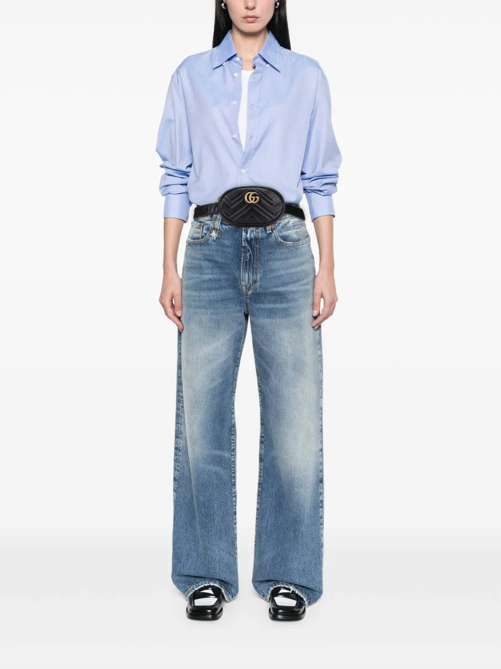 Gucci Pre-Owned 2016-2025 GG Marmont Matelasse Leather belt bag | Pre-Owned | Image 2