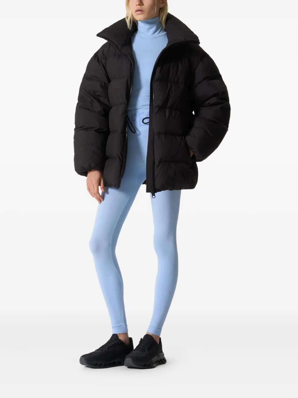 Perfect Moment Jas met hoge hals - Zwart