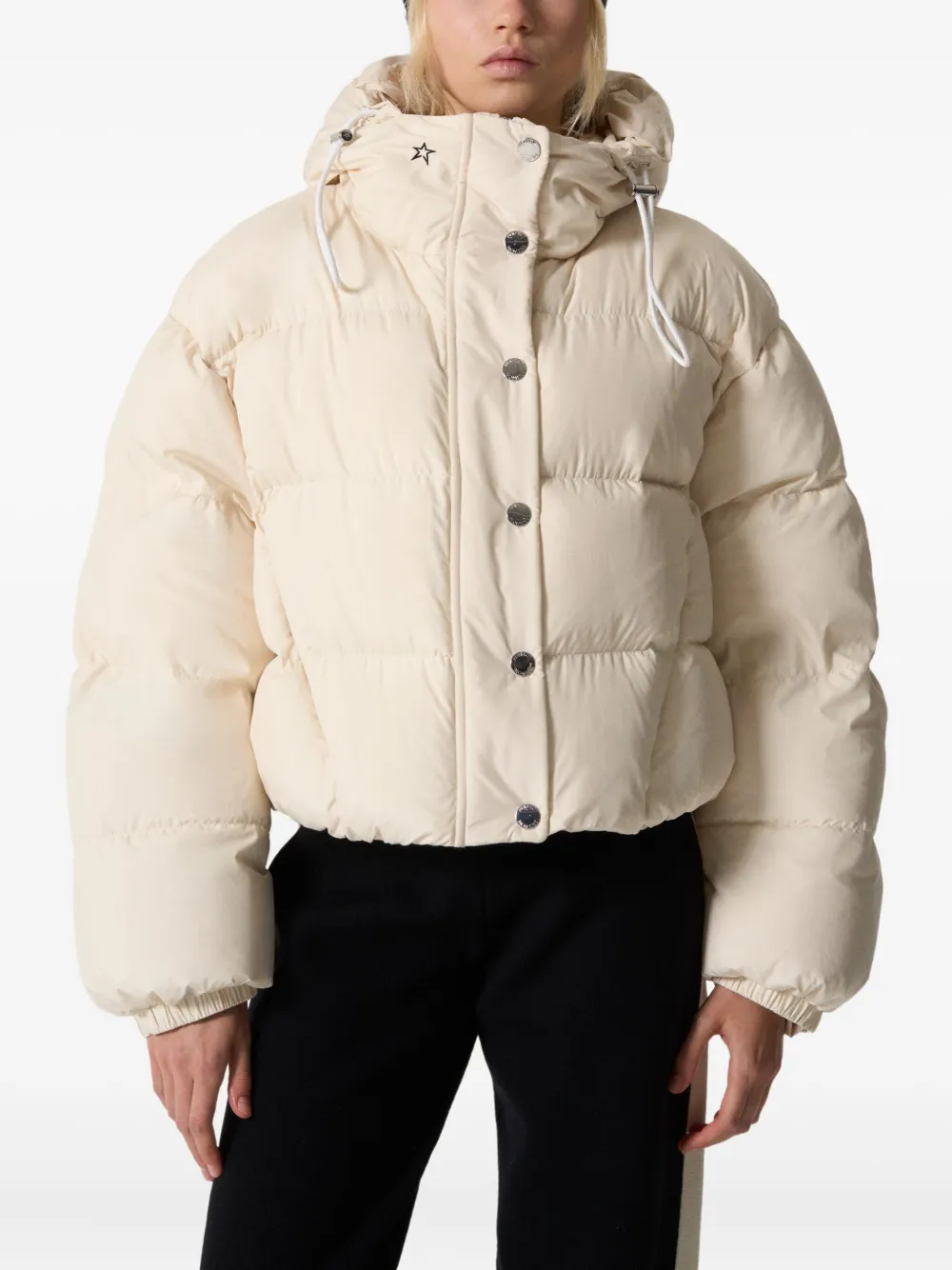 Perfect Moment Cropped donsjack Beige