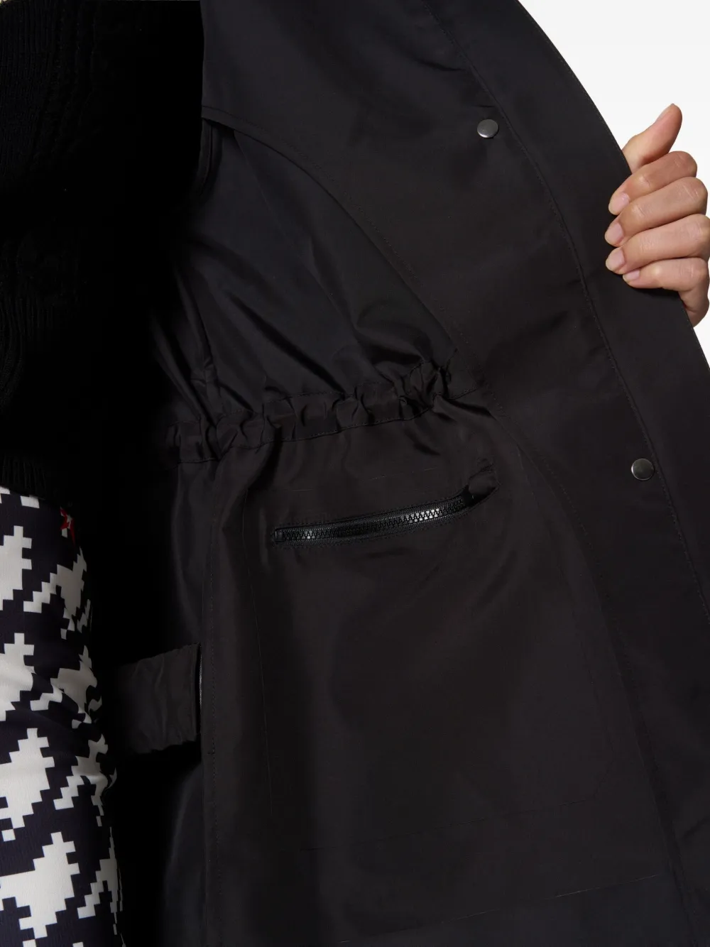 Perfect Moment Parka met capuchon Zwart