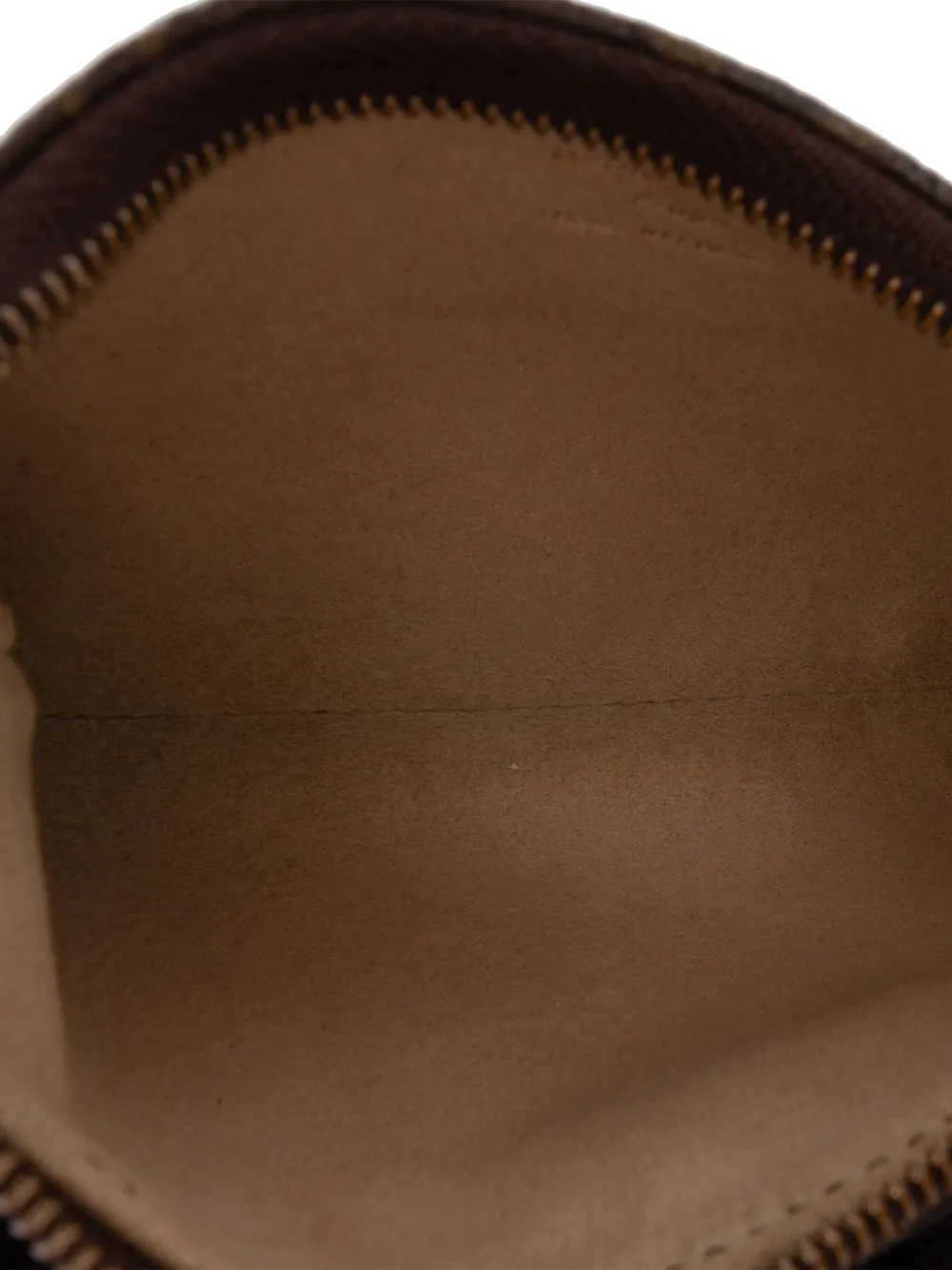 Pre-owned Louis Vuitton 2008 Monogram Pochette Milla Pm Shoulder Bag In Brown
