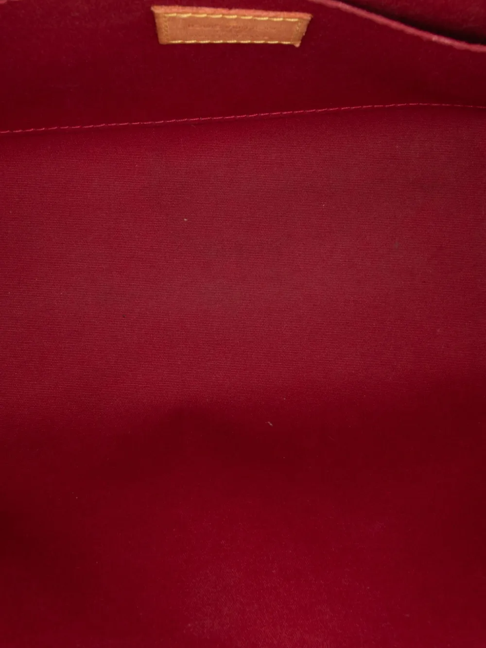 Pre-owned Louis Vuitton 2008 Monogram Vernis Roxbury Drive Satchel In Red
