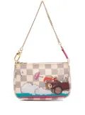 Louis Vuitton Pre-Owned 2015 Damier Azur Evasion Mini Pochette Accessoires handbag - White
