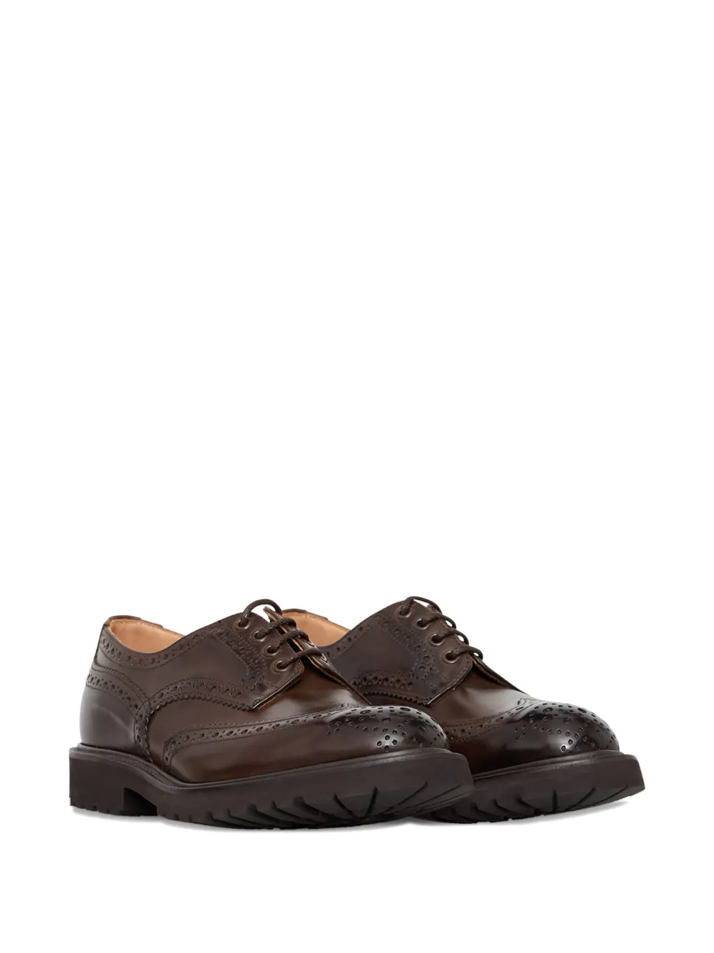 Tricker's brogue lace-up shoes Bruin