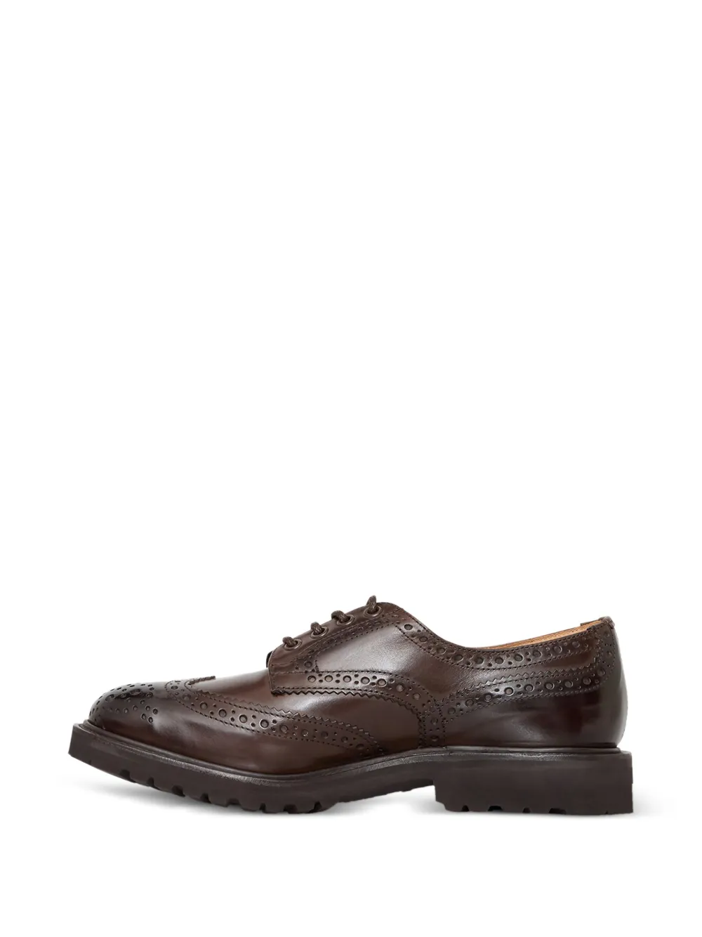 Tricker's Brogues met veters Bruin