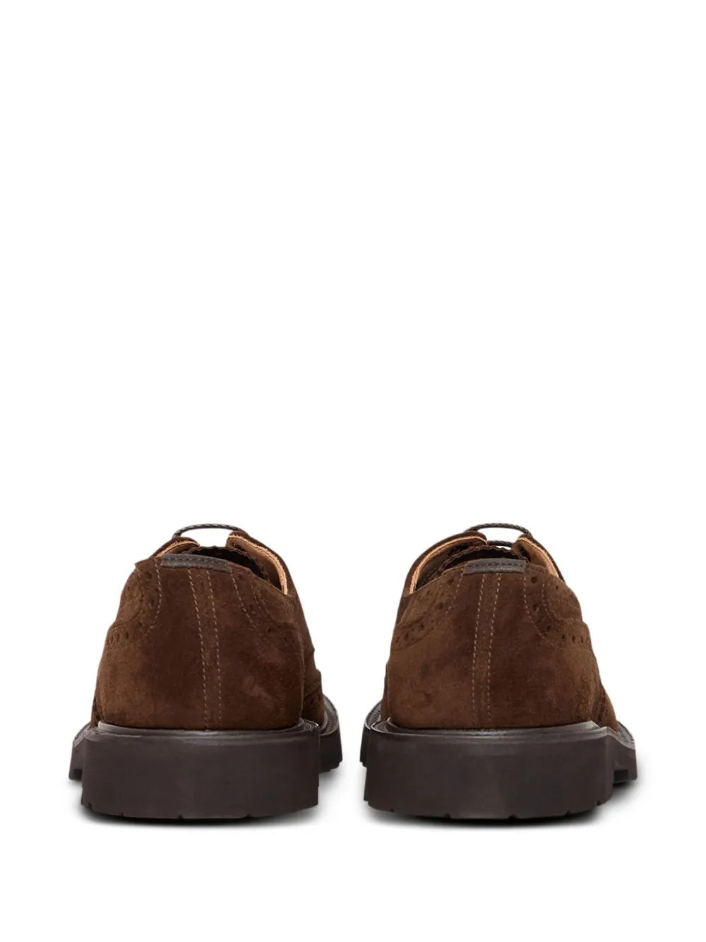 Tricker's Brogues met veters Bruin