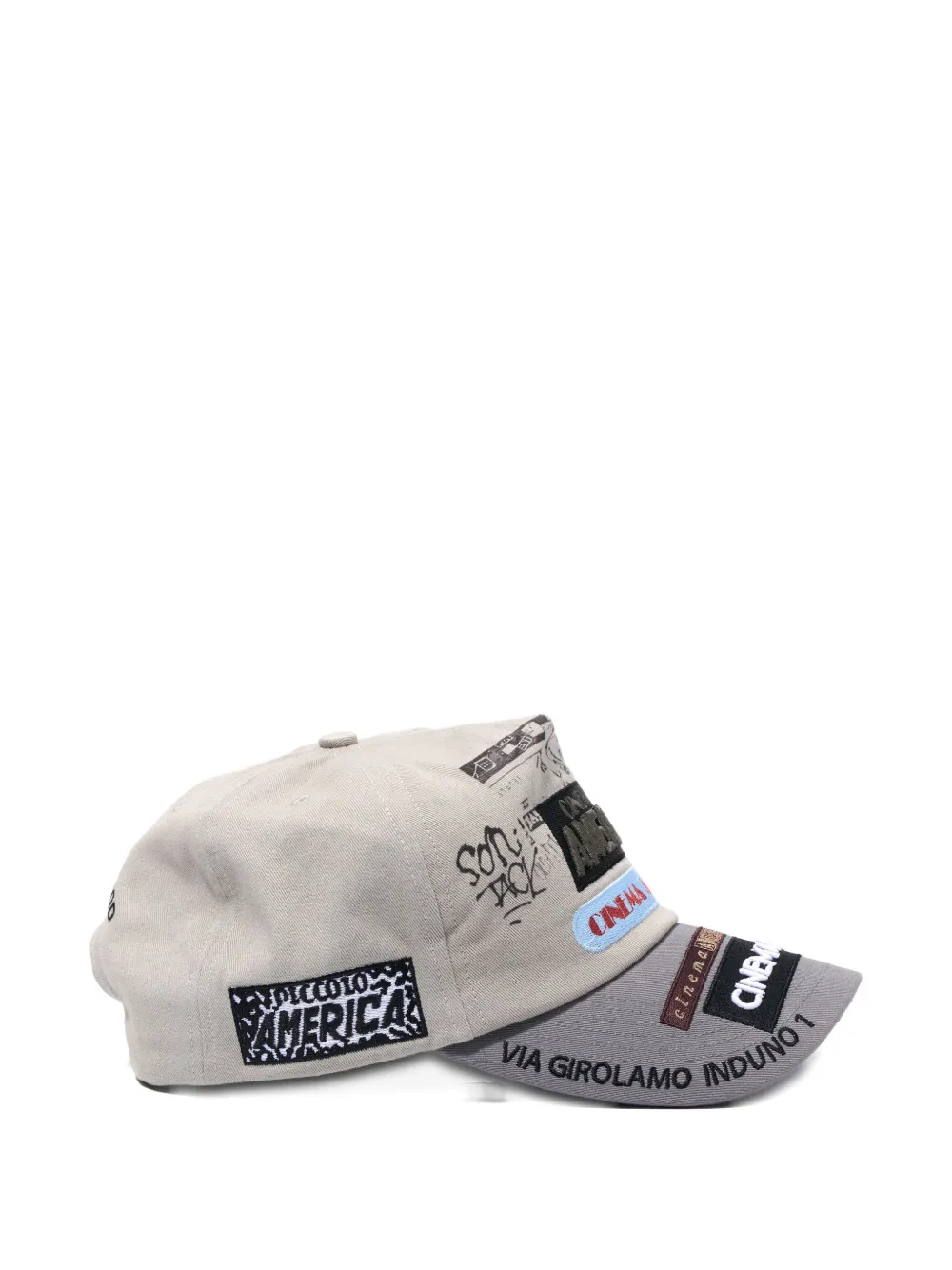 Paly curved-peak baseball cap | Women | Image 2