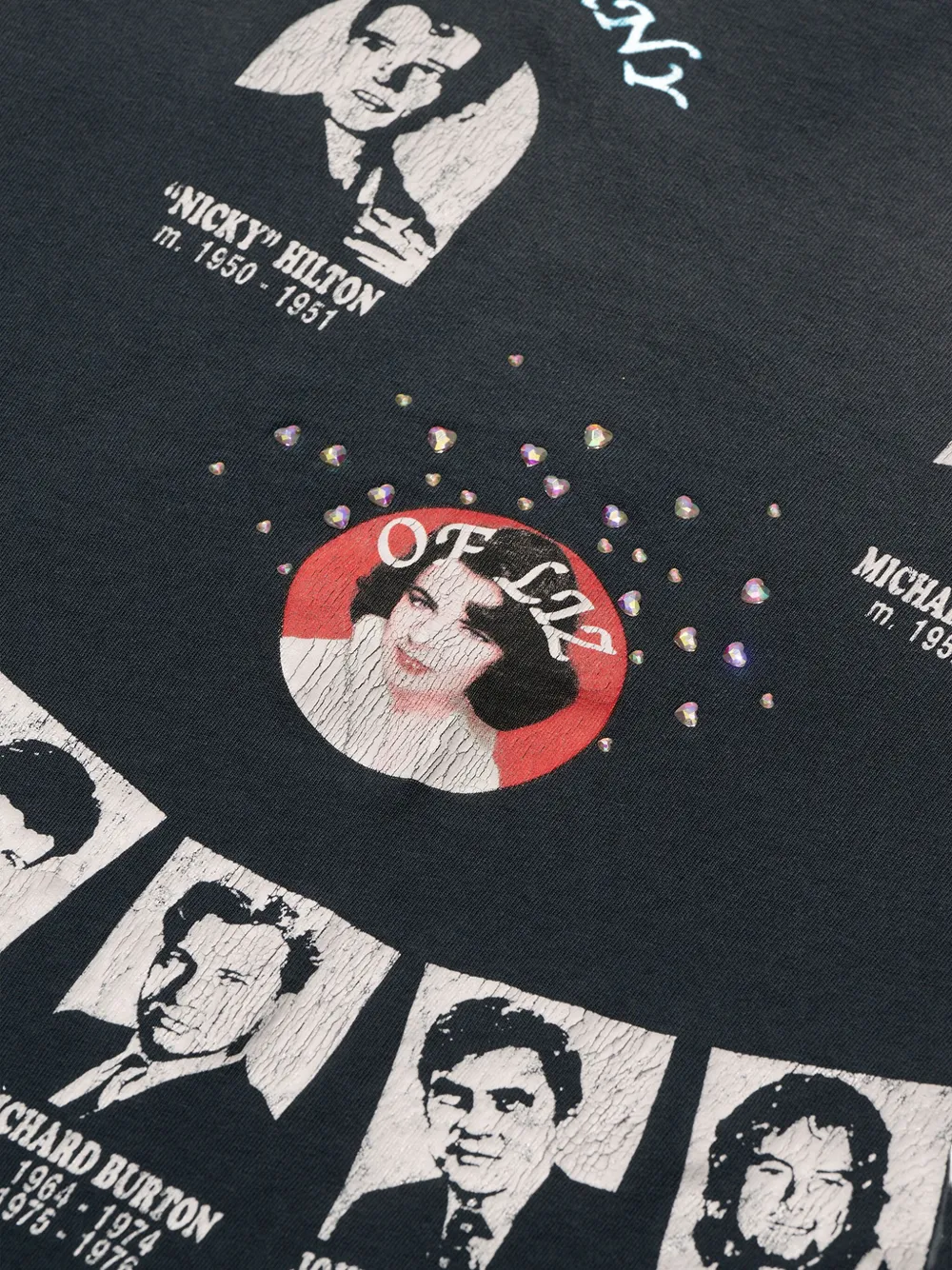 Paly graphic-print T-shirt - Zwart