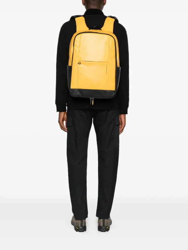 Mandarina Duck Eco Coated Travel Backpack | Yellow | FARFETCH display picture 1