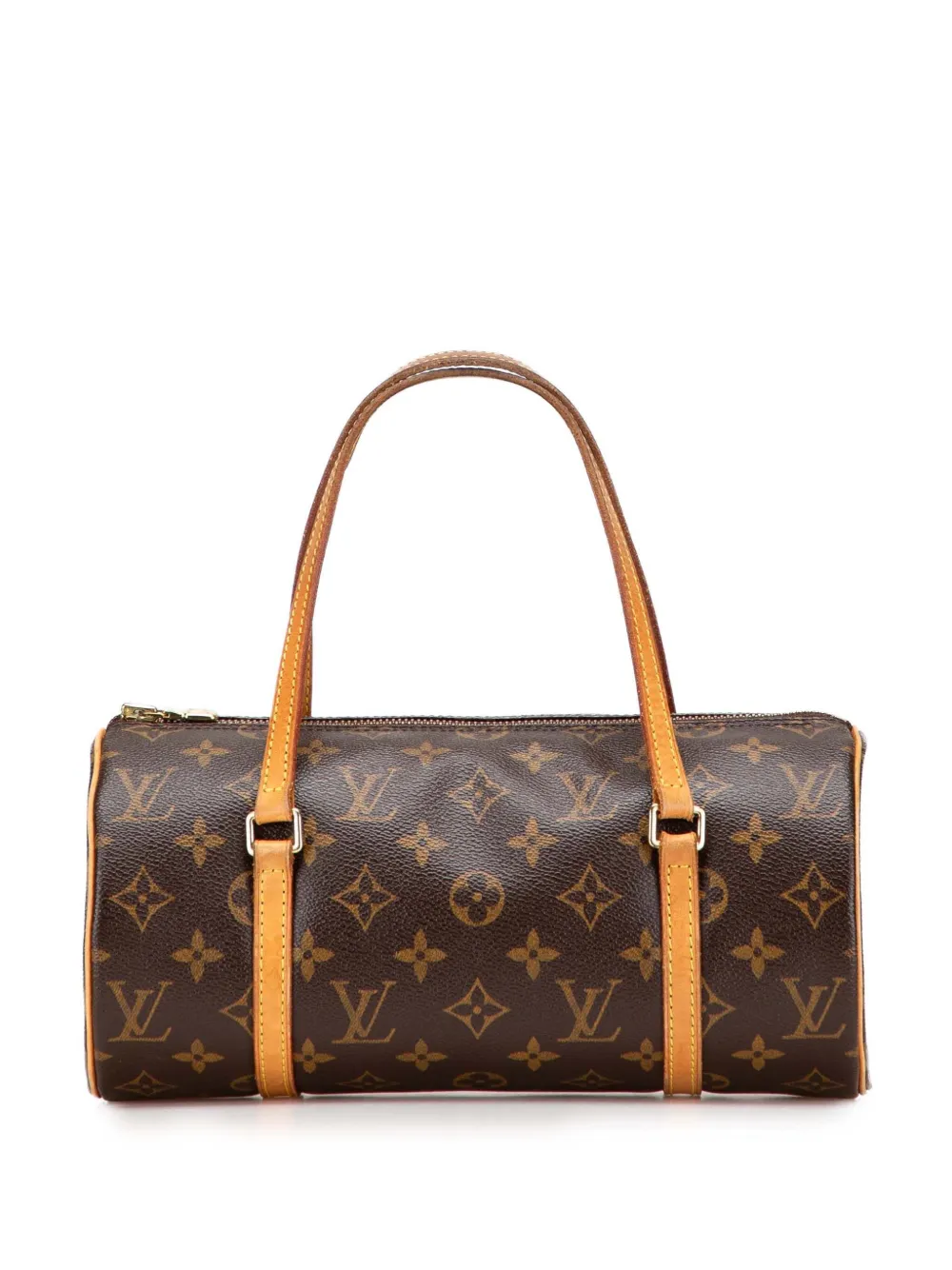 Louis Vuitton Pre-Owned 2006 モノグラム パピヨン 28 ハンドバッグ - ブラウン Louis Vuitton Pre-Owned 2006 モノグラム パピヨン 28 ハンドバッグ - ブラウン