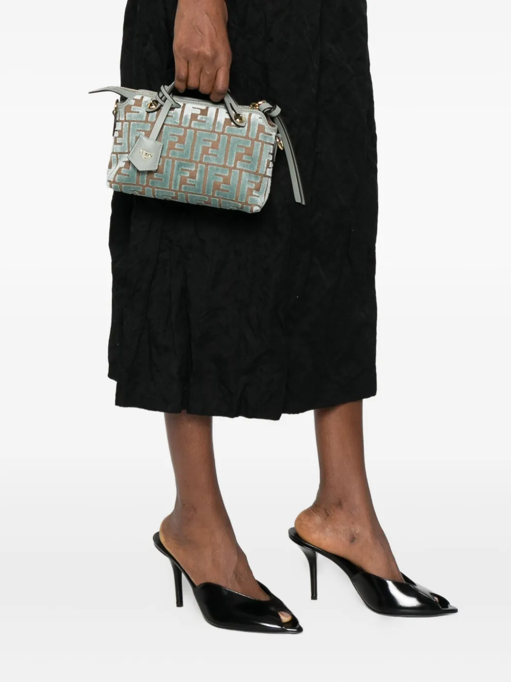 Fendi By The Way Tote Bag In Green