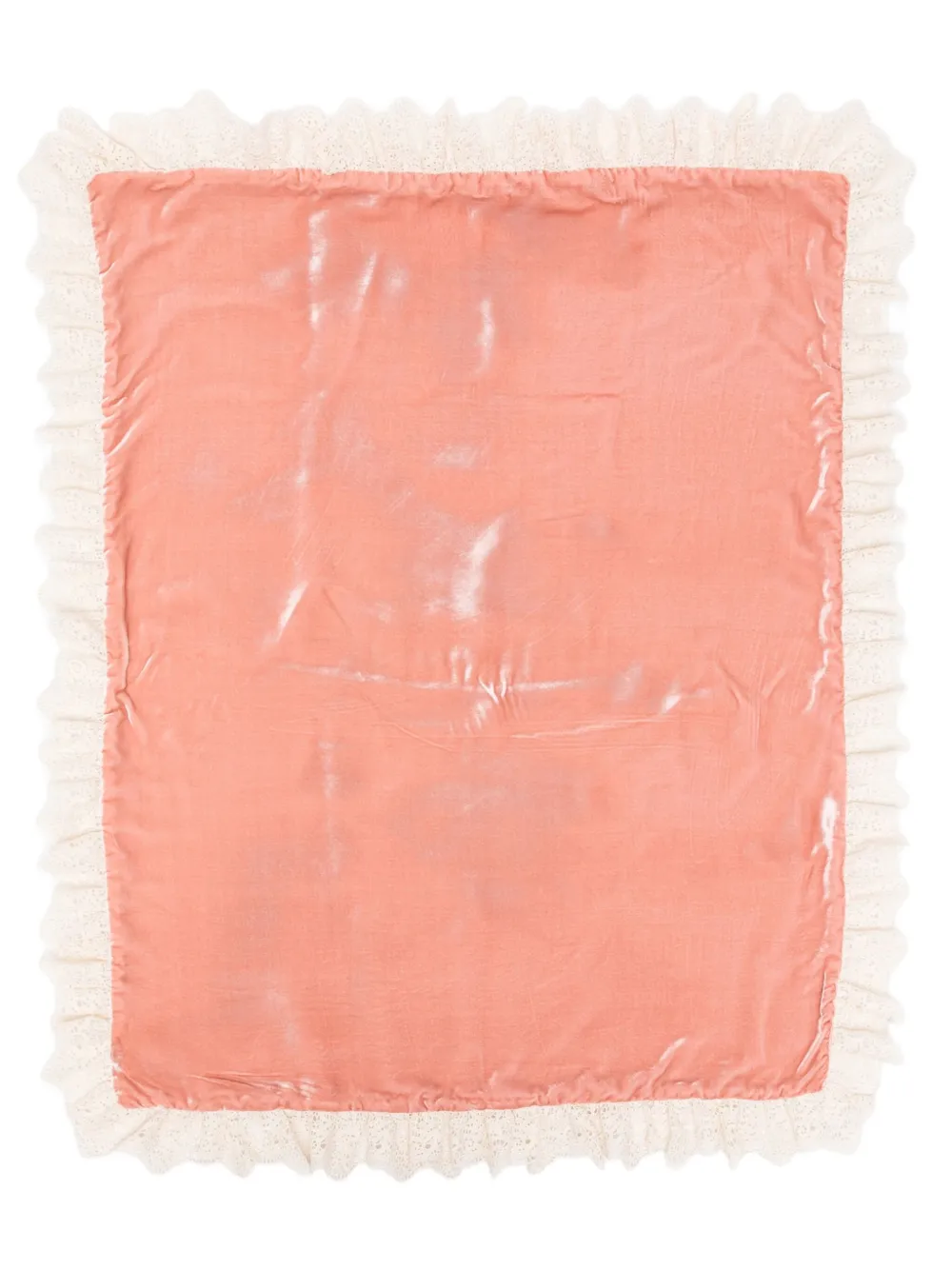 JESURUM BABY ruffled-trim blanket - Rosa