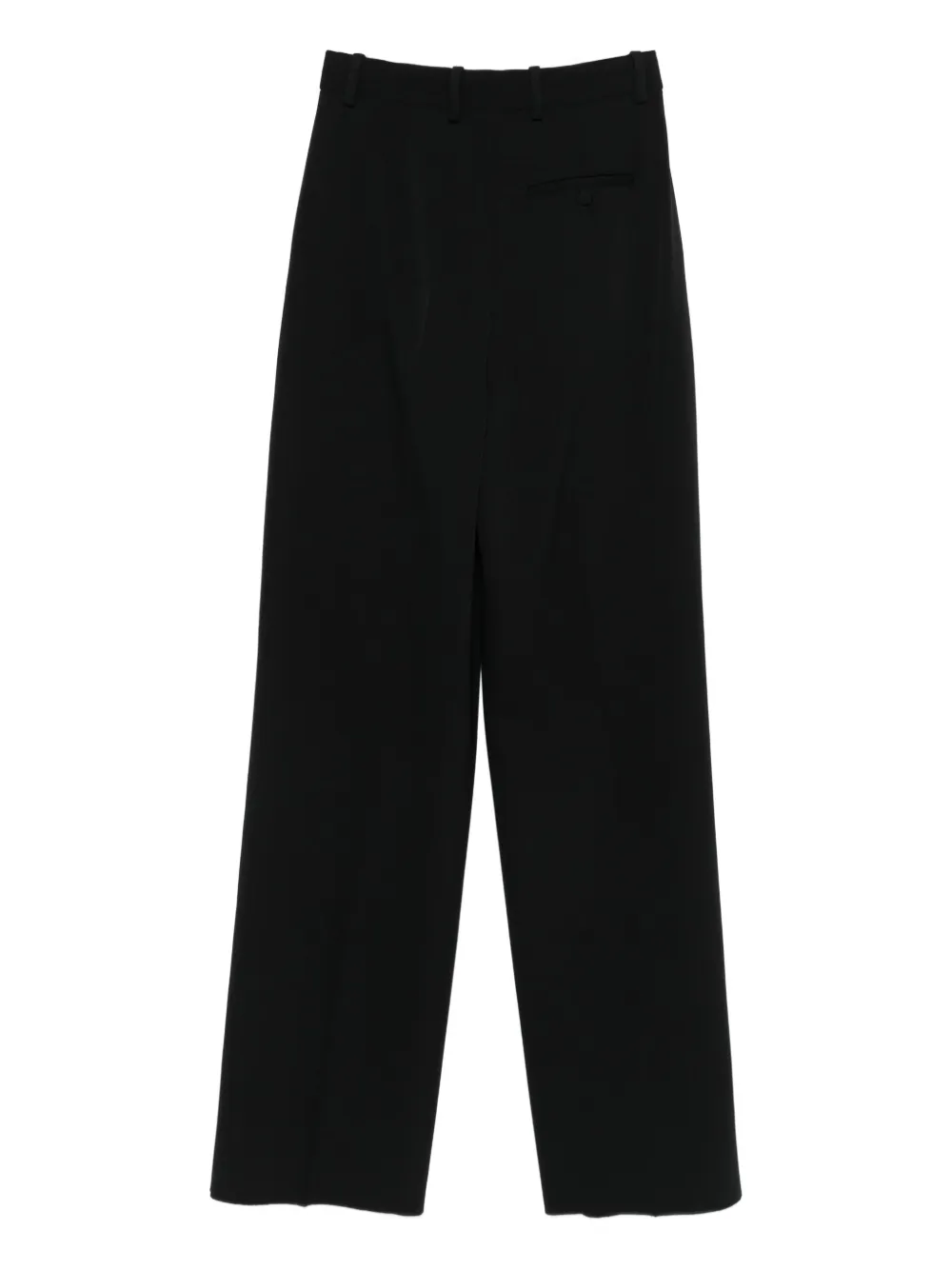 Agnona pleat-detail tailored trousers - Zwart