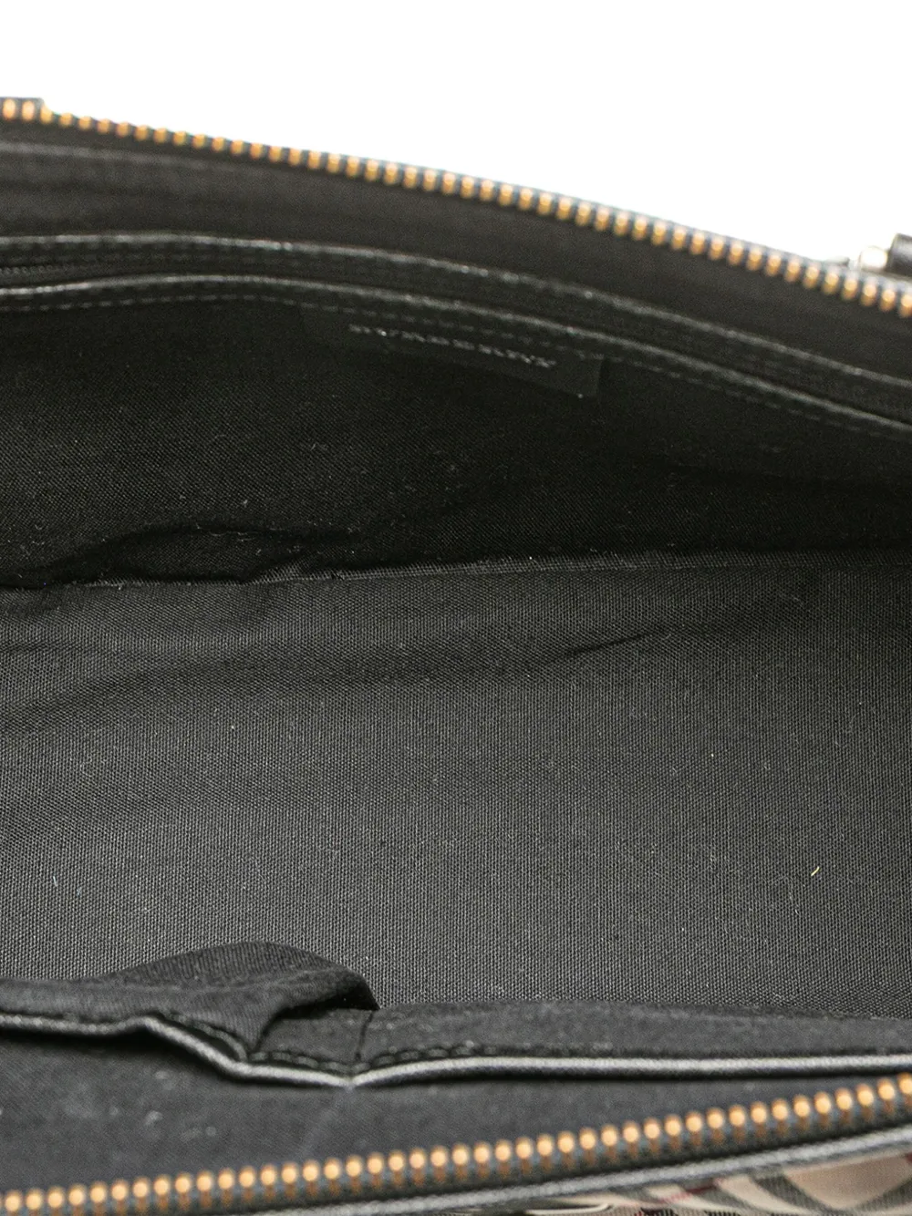 Pre-owned Burberry 2000-2017 Nova Check Canvas Handbag In Brown