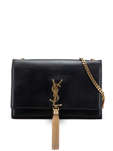 Saint Laurent Pre-Owned 2014 Medium Smooth Calfskin Classic Monogram Kate Tassel crossbody bag