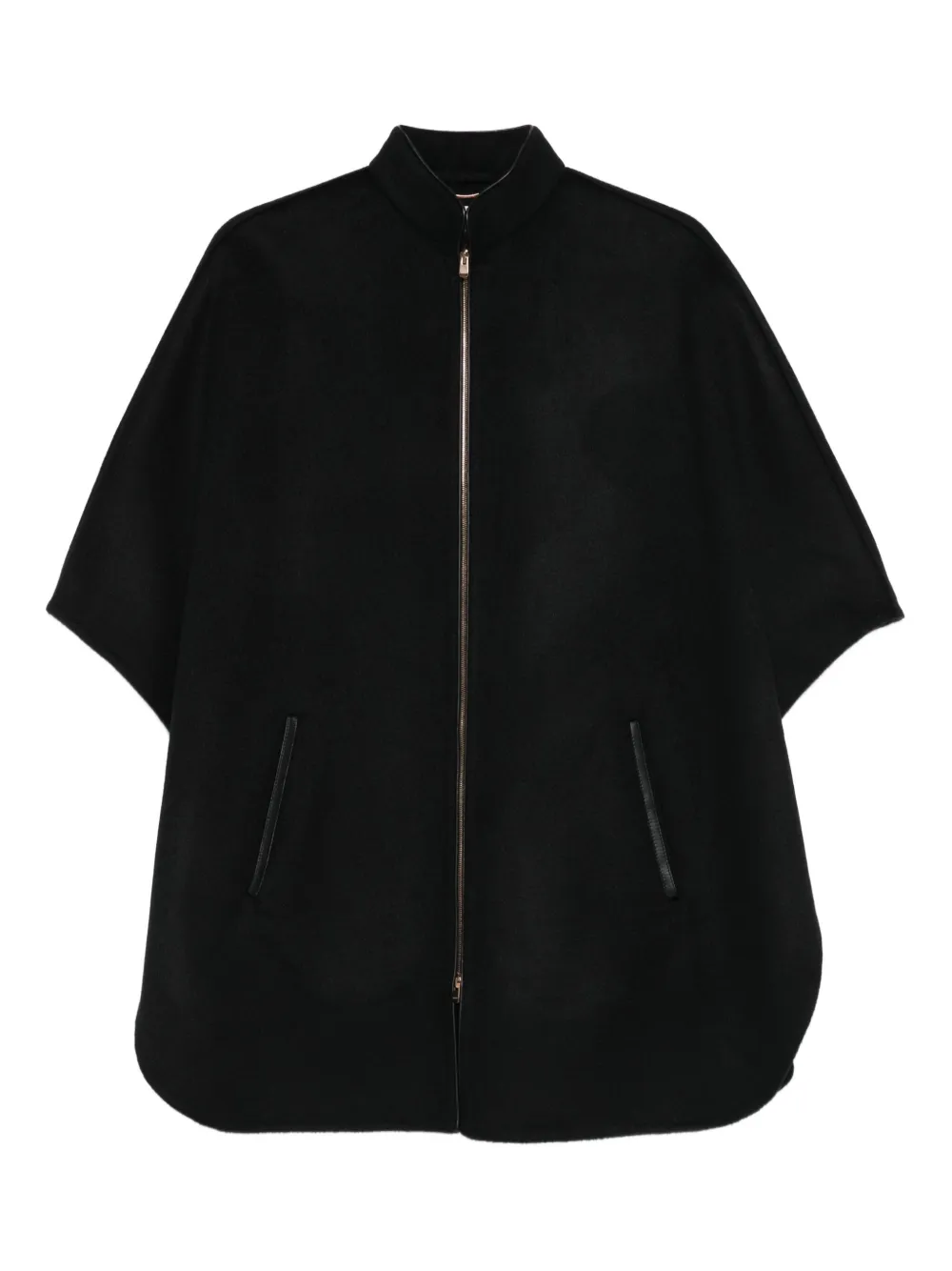 Agnona Capejacke In Black