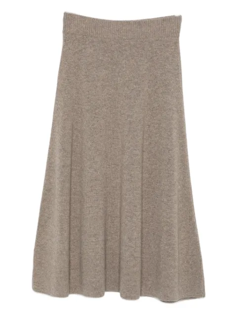 Agnona falda de tejido fino