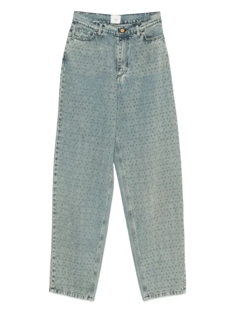 Alysi rhinestone-embellished jeans