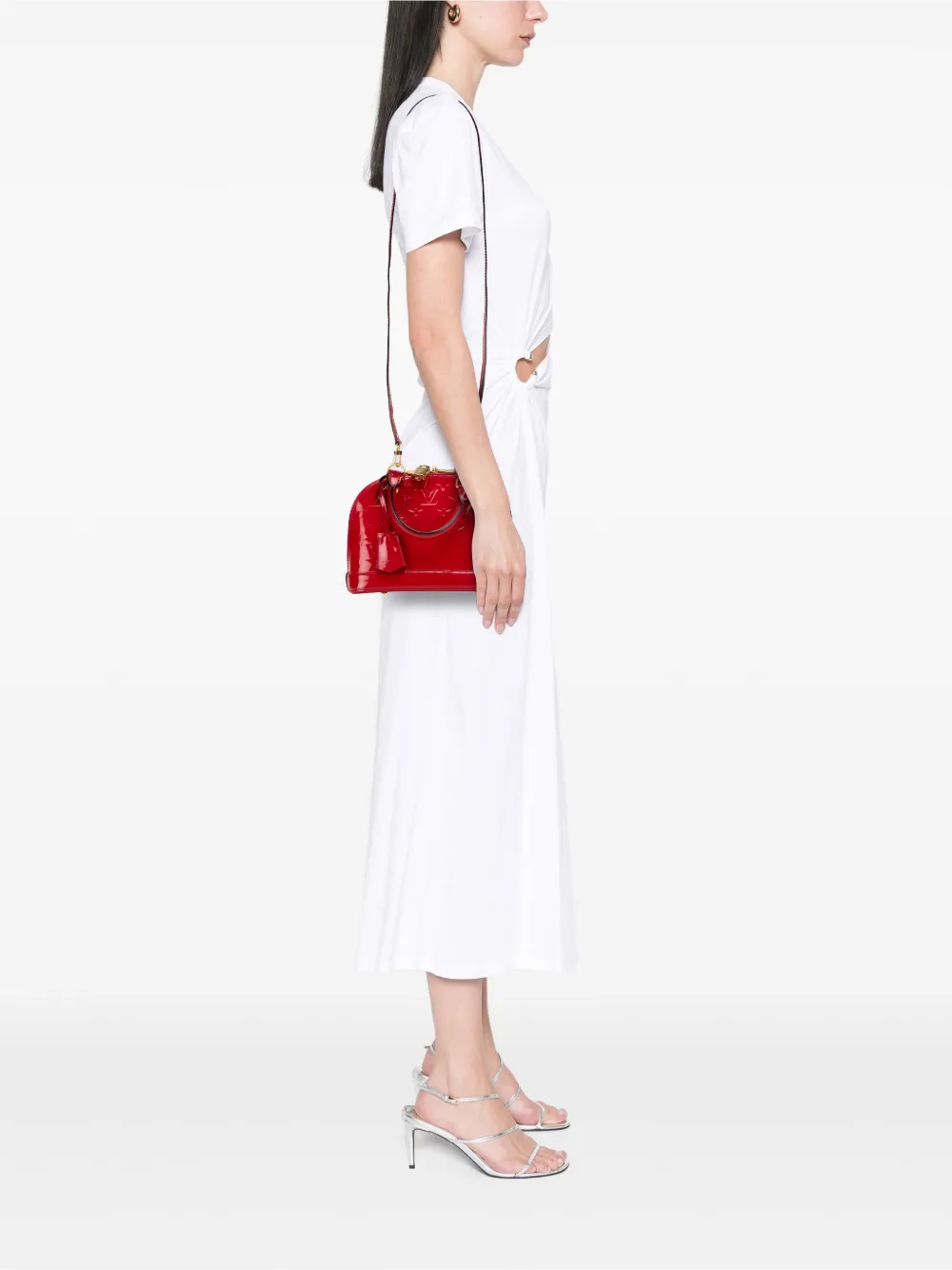 Louis Vuitton Pre-Owned 2013 Monogram Vernis Alma BB satchel | Pre-Owned | Image 2