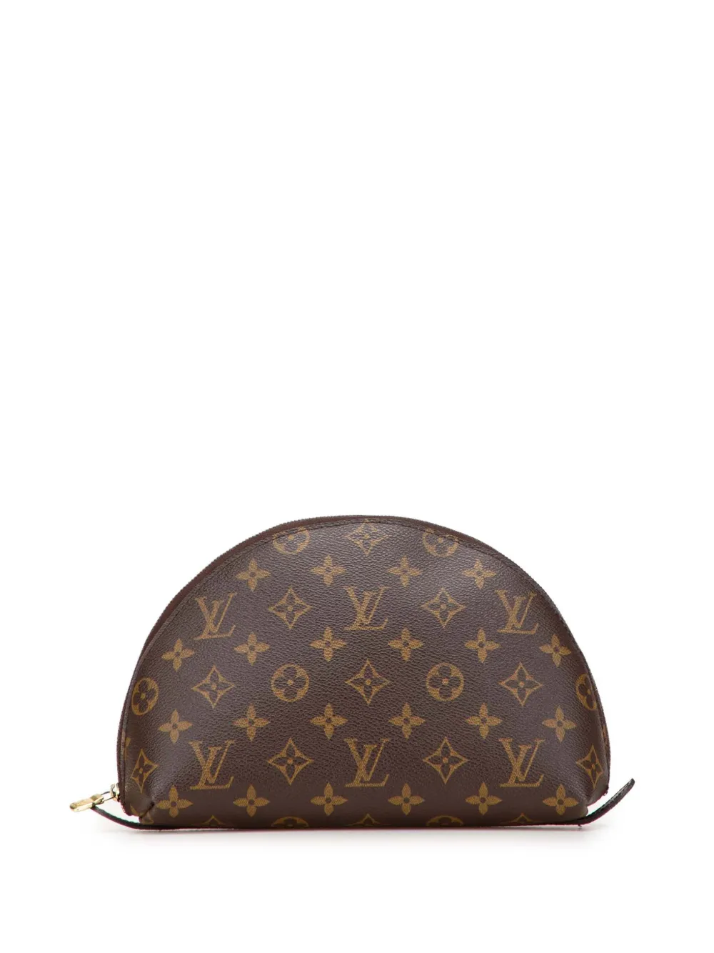 Louis Vuitton Pre-Owned 2008 Monogram Trousse Demi Ronde Cosmetic Louis Vuitton Pre-Owned 2008 Monogram Trousse Demi Ronde Cosmetic
