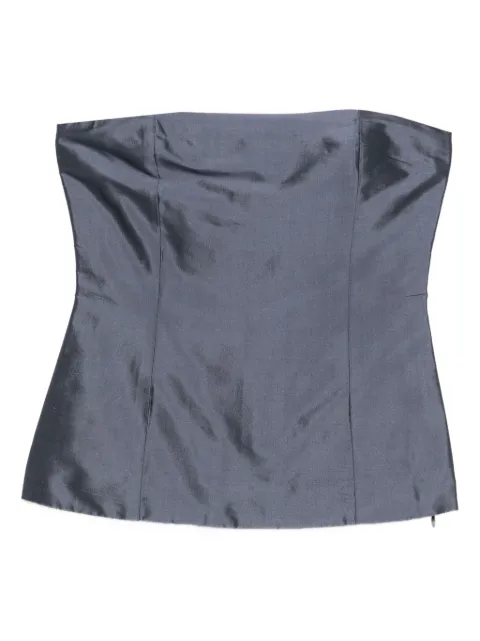 Paloma Wool panelled strapless top