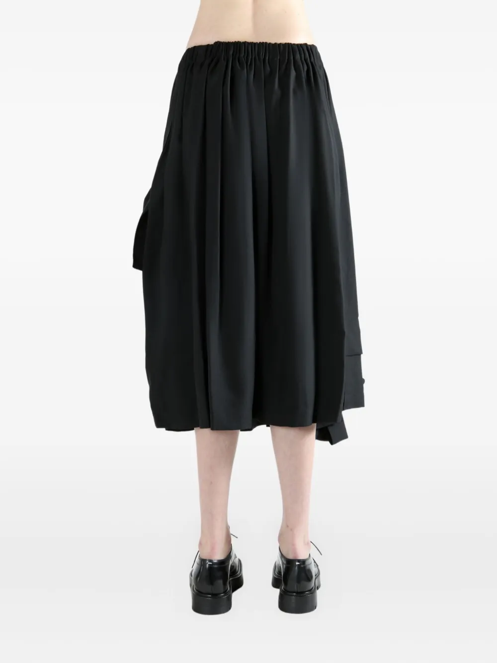 Comme des Garçons TAO Midi-rok met strikdetail Zwart