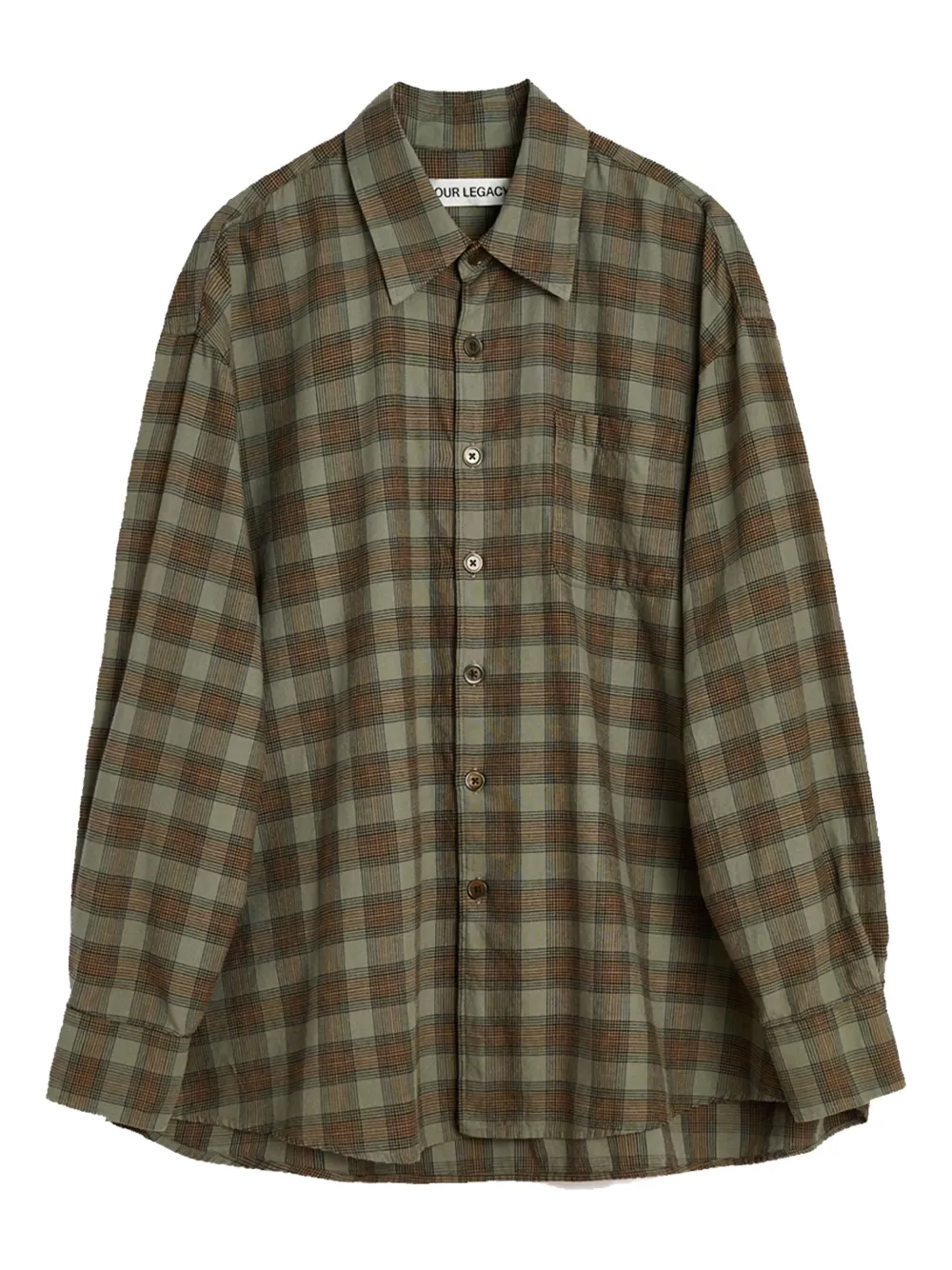OUR LEGACY camisa Borrowed | verde | Image 1