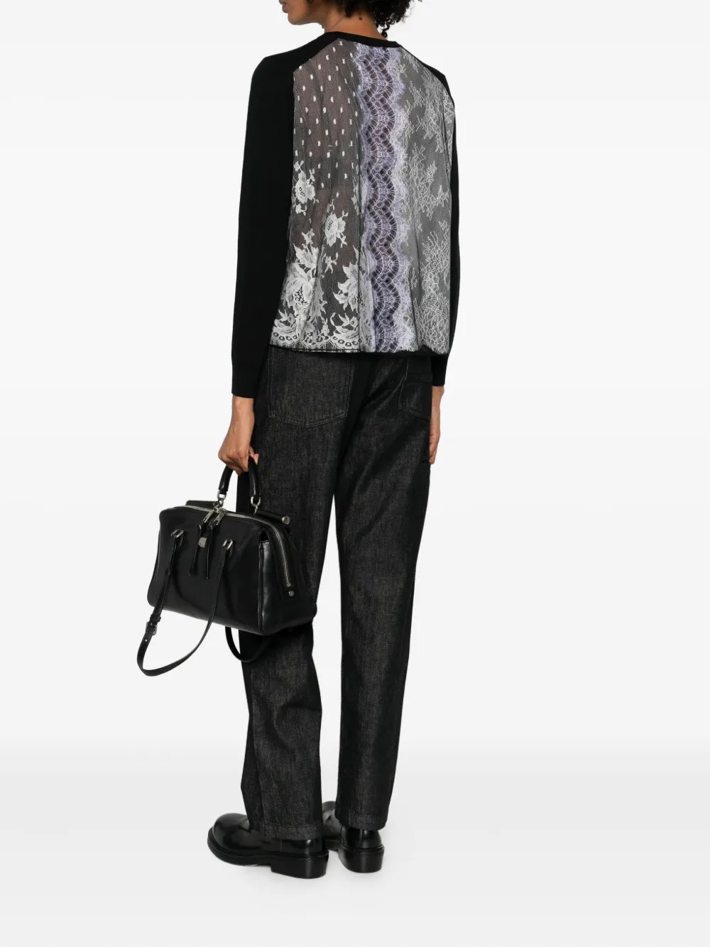 Quetsche lace-panel jumper | Knitted Sweaters | Image 2