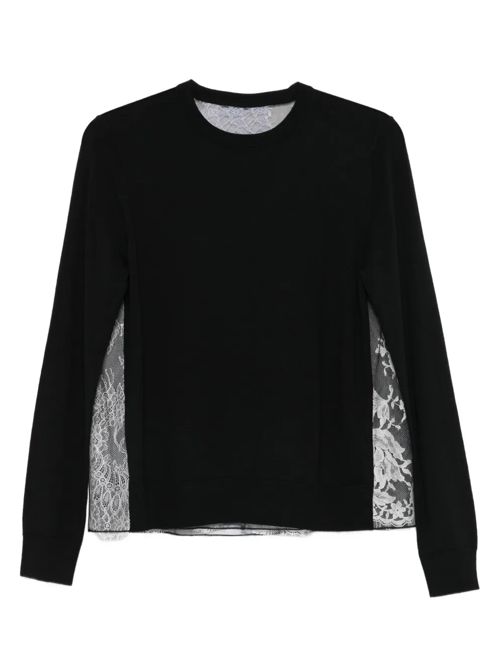 Quetsche lace-panel jumper | Black | Image 1