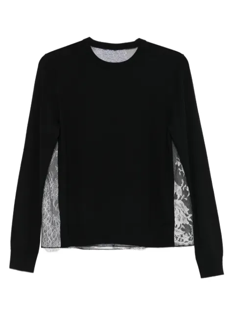 Quetsche lace-panel jumper
