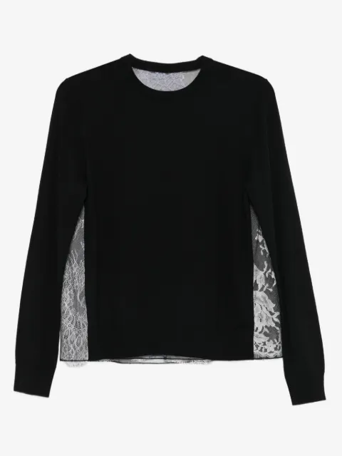 Quetsche lace-panel jumper