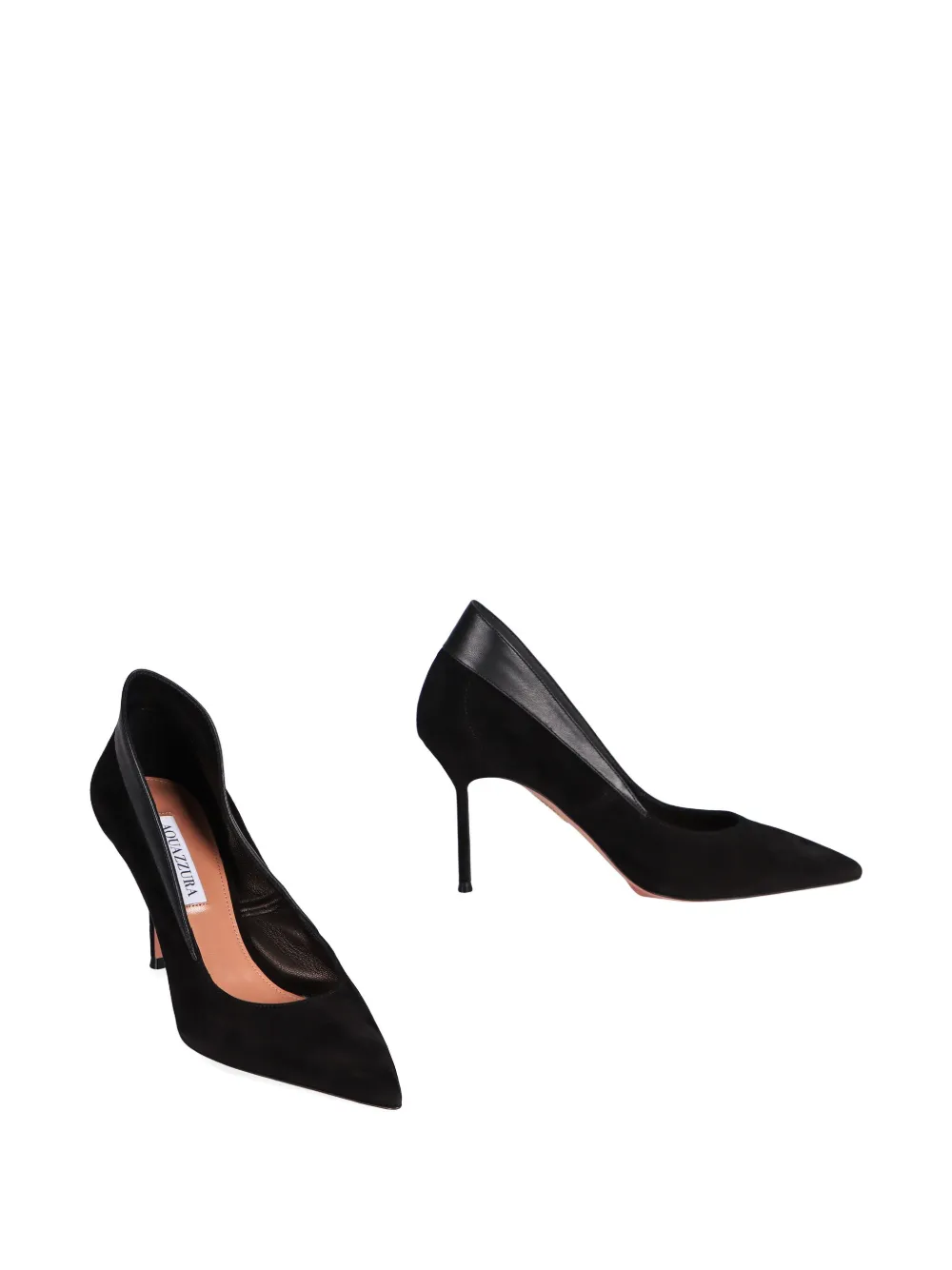 Aquazzura 85 mm Guanto pumps met puntige neus Zwart