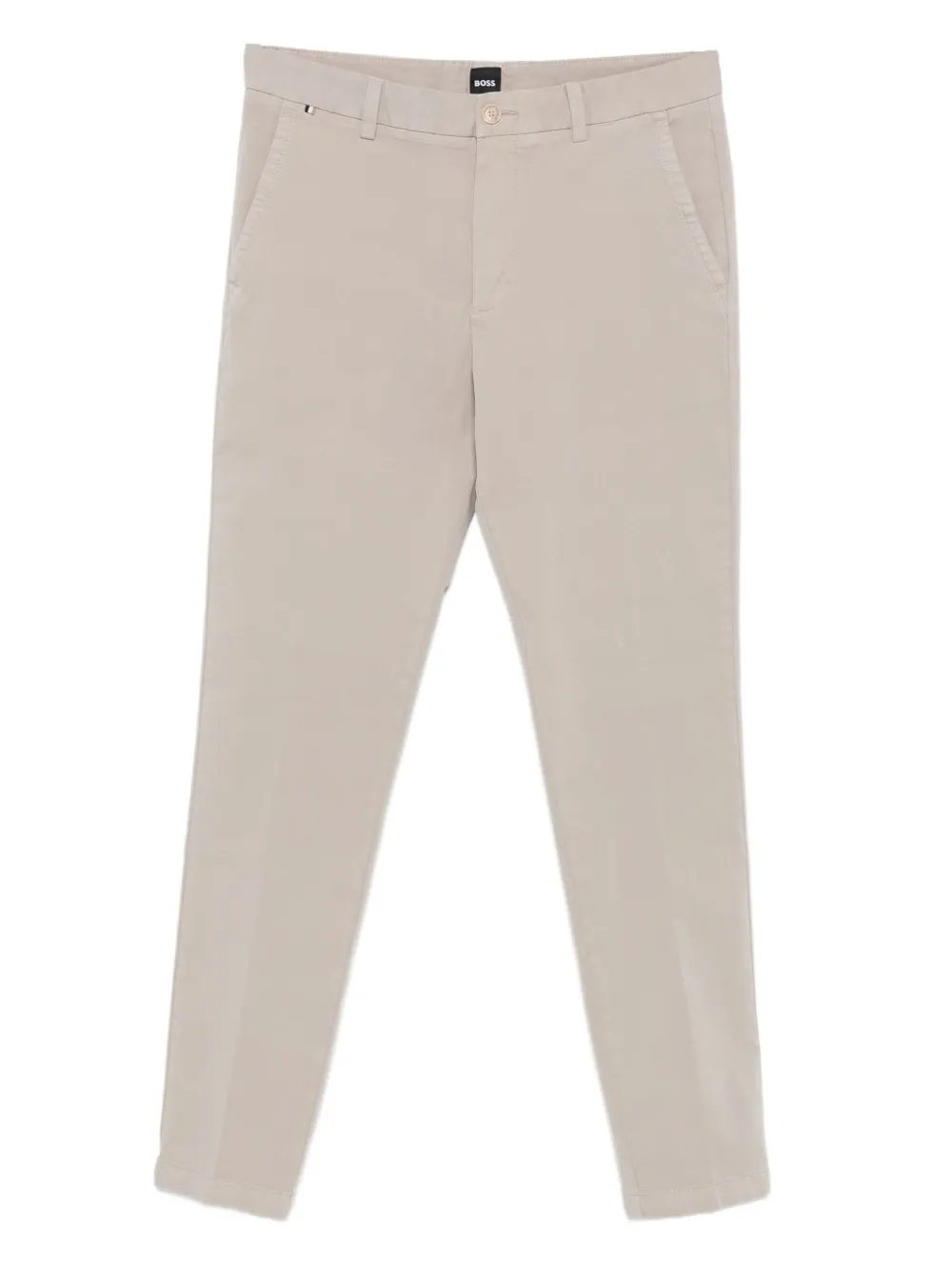 BOSS stretch twill trousers | Neutrals | Image 1