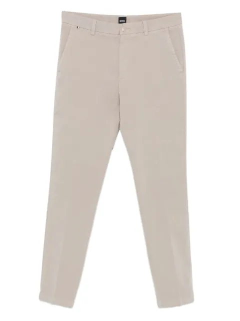 BOSS stretch twill trousers