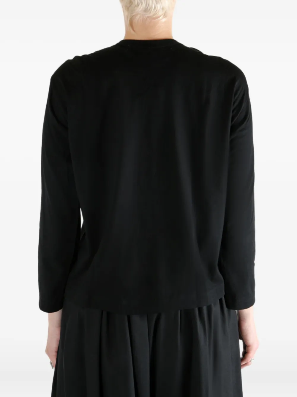 Comme des Garçons TAO Top met strik Zwart